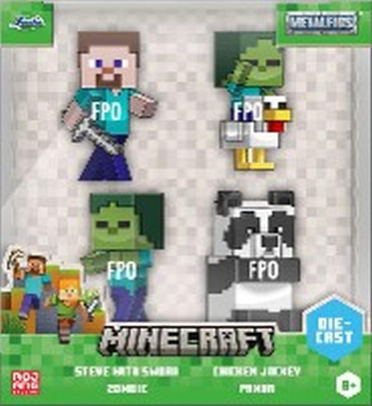 Minecraft Figurky 2,5” sada 4 ks, wave 7
